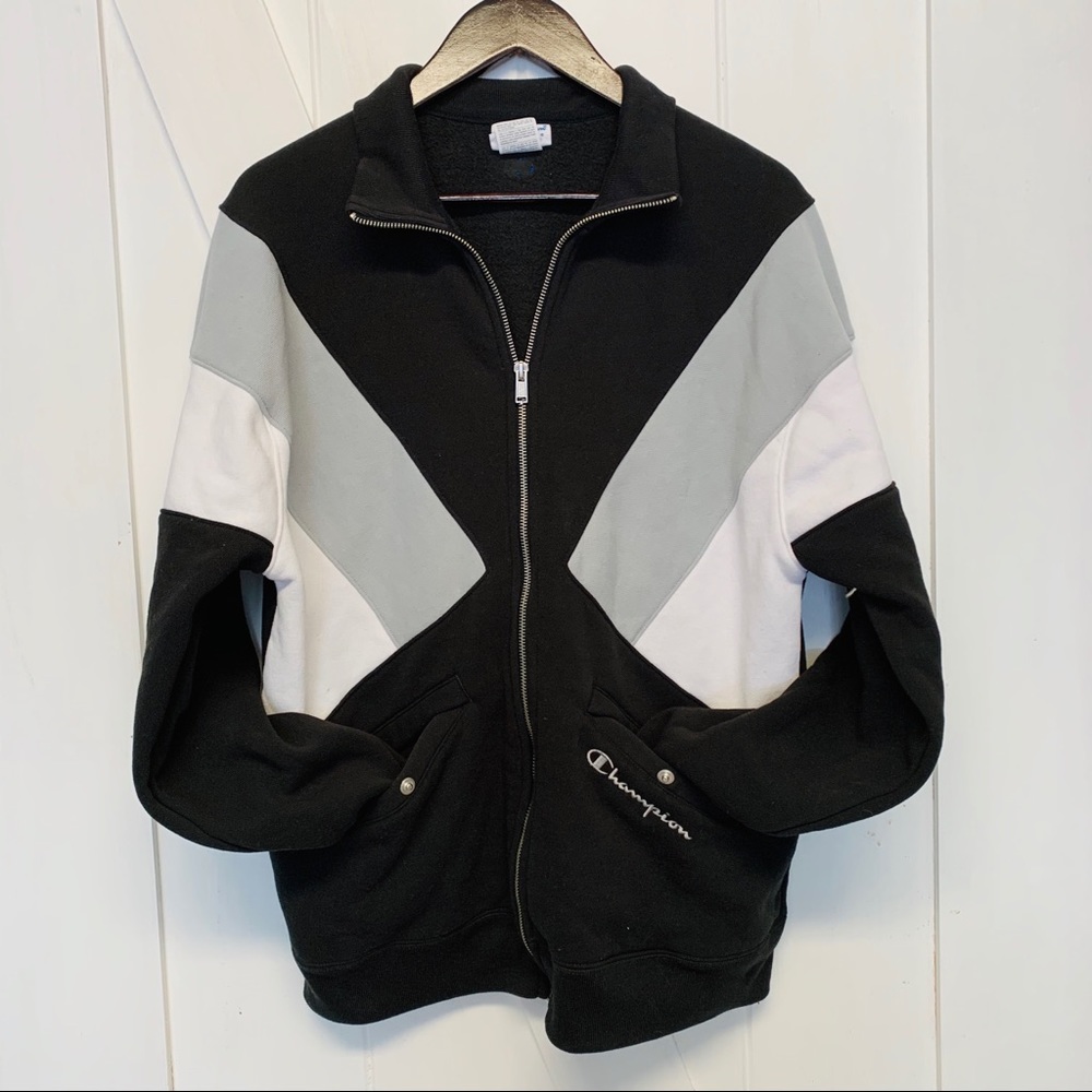 Champion Zip Up Sweater